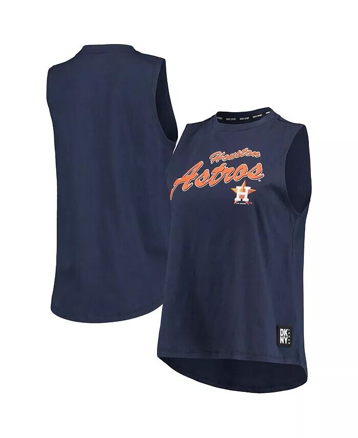 

Женская темно-синяя майка Houston Astros Marcie Dkny