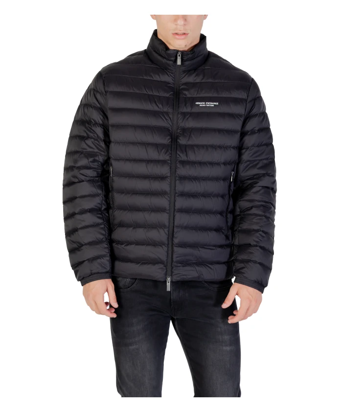 

Стеганая пуховая куртка для мужчин Armani Exchange, черный