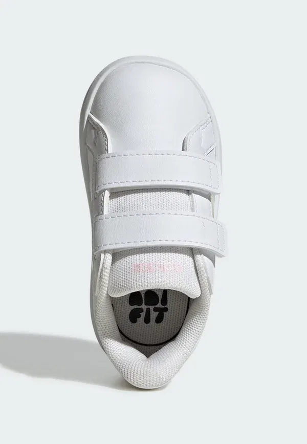 Кроссовки детские Adidas Sportswear Grand Court 3.0, облачно-белый иридесцентный — фото 3