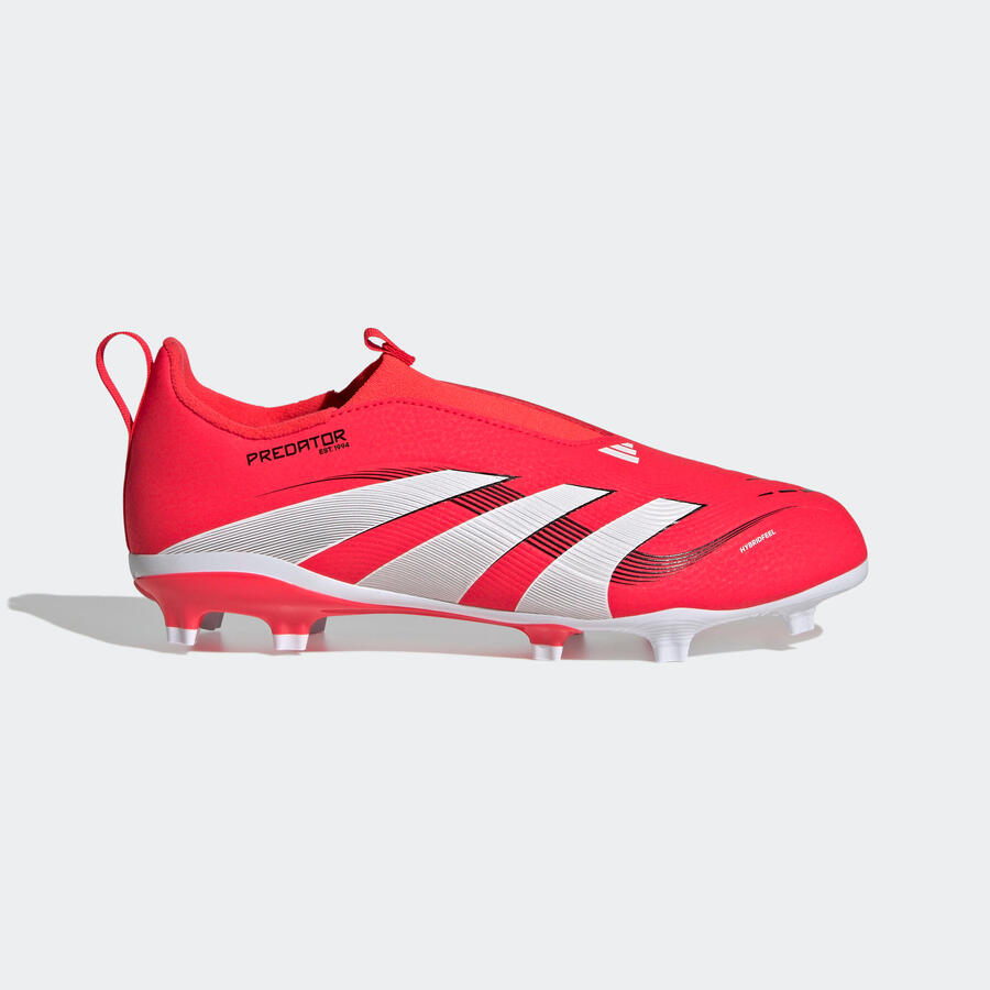 

Детские футбольные бутсы - ADIDAS Predator League Laceless FG красные