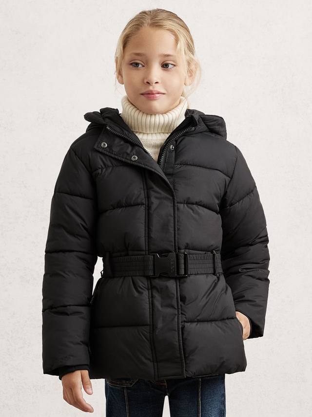 

Детское пуховик Ava с поясом Reiss, Black