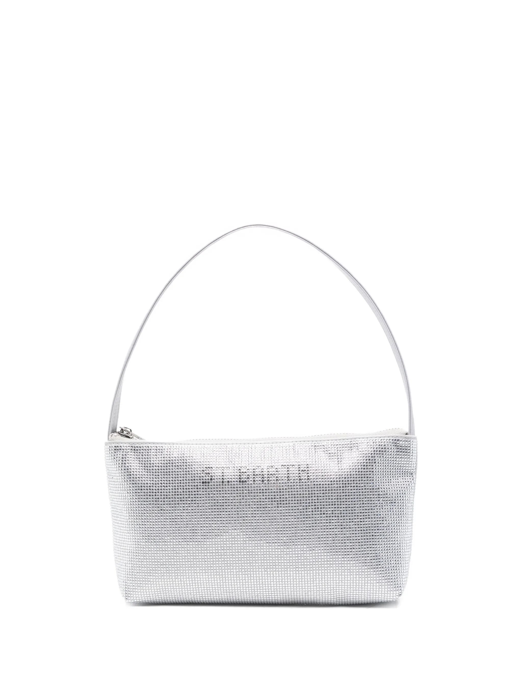 

Мини-сумка со стразами Mc2 Saint Barth, серый