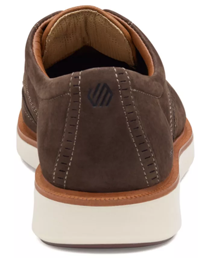 Мужские туфли XC+ Parker Wingtip с круглым носком для комфорта Johnston & Murphy, коричневый — фото 3