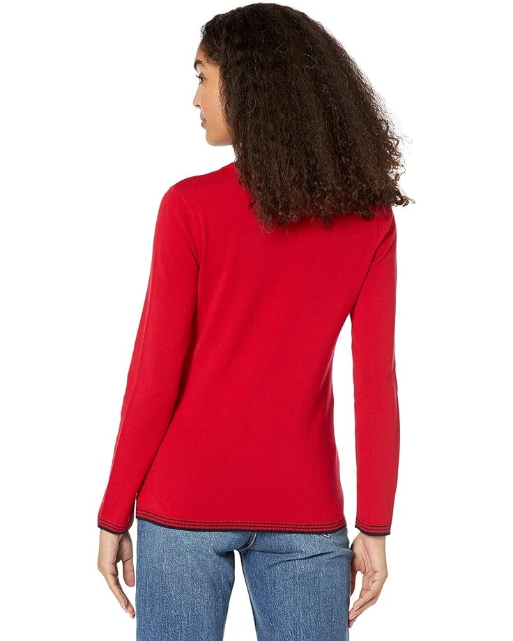 

Свитер Tommy Hilfiger Global Heart Ivy Sweater, цвет Scarlet