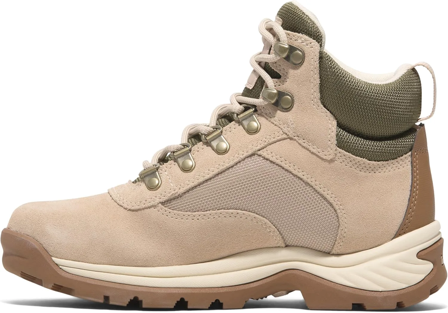 Мужские водонепроницаемые походные ботинки Timberland White Ledge Mid, светло-бежевый — фото 2