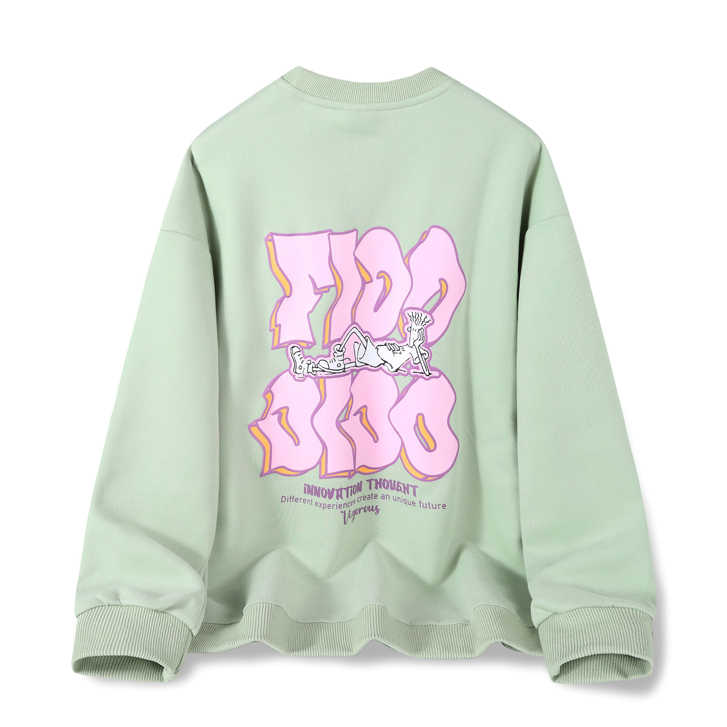 

Унисекс свитшот FIDO DIDO, светло-зеленый