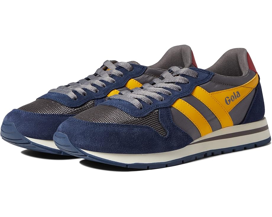 

Кроссовки Gola Daytona, цвет Ash/Navy/Sun