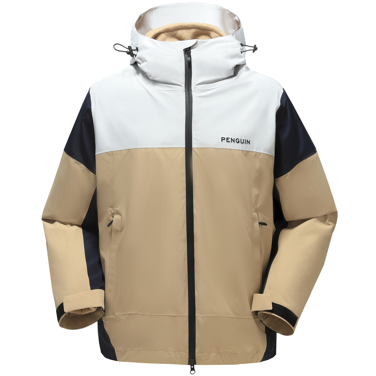 

QIE Ветровка Unisex, Glacier Gray/Coconut Shell/Night Blue