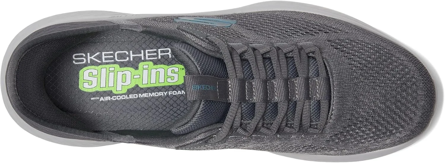Мужские кроссовки Skechers Skech-lite Pro Primebase, синий/темно-серый — фото 3