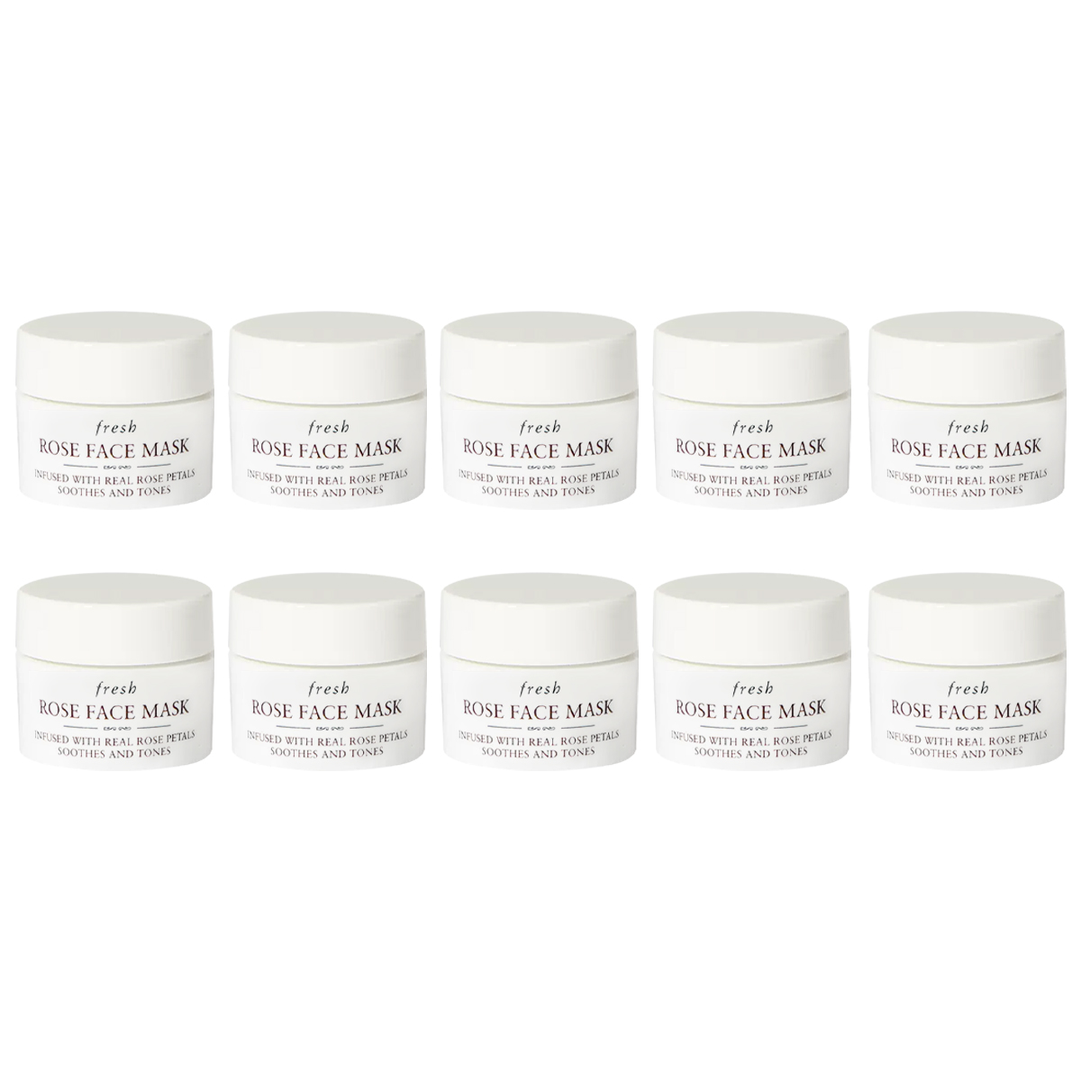 

Fresh Розовые маска для лица успокаивающая, подтягивающая, увлажняющая для всех типов кожи