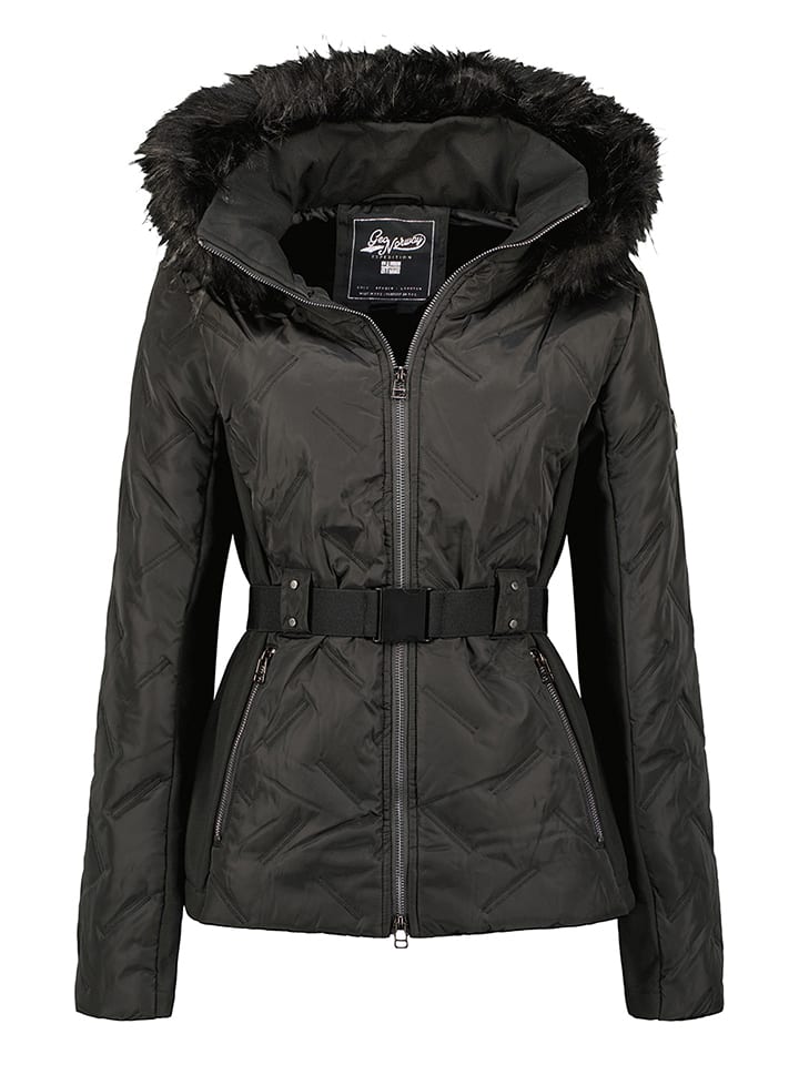 

Стеганая куртка Geographical Norway Steppjacke Barnir, черный