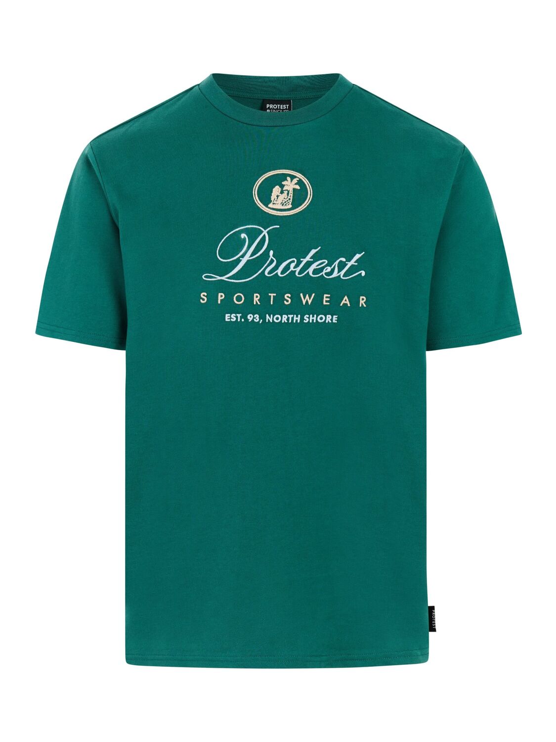 

PROTEST Футболка 'PRTBiki' в зеленом цвете