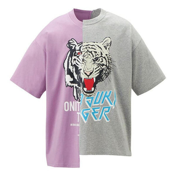 

Футболка с графическим принтом футболка Onitsuka Tiger, серый