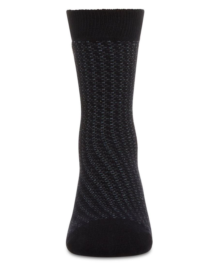 Детские двухцветные носки Dashline Crew Socks MeMoi, Navy — фото 2