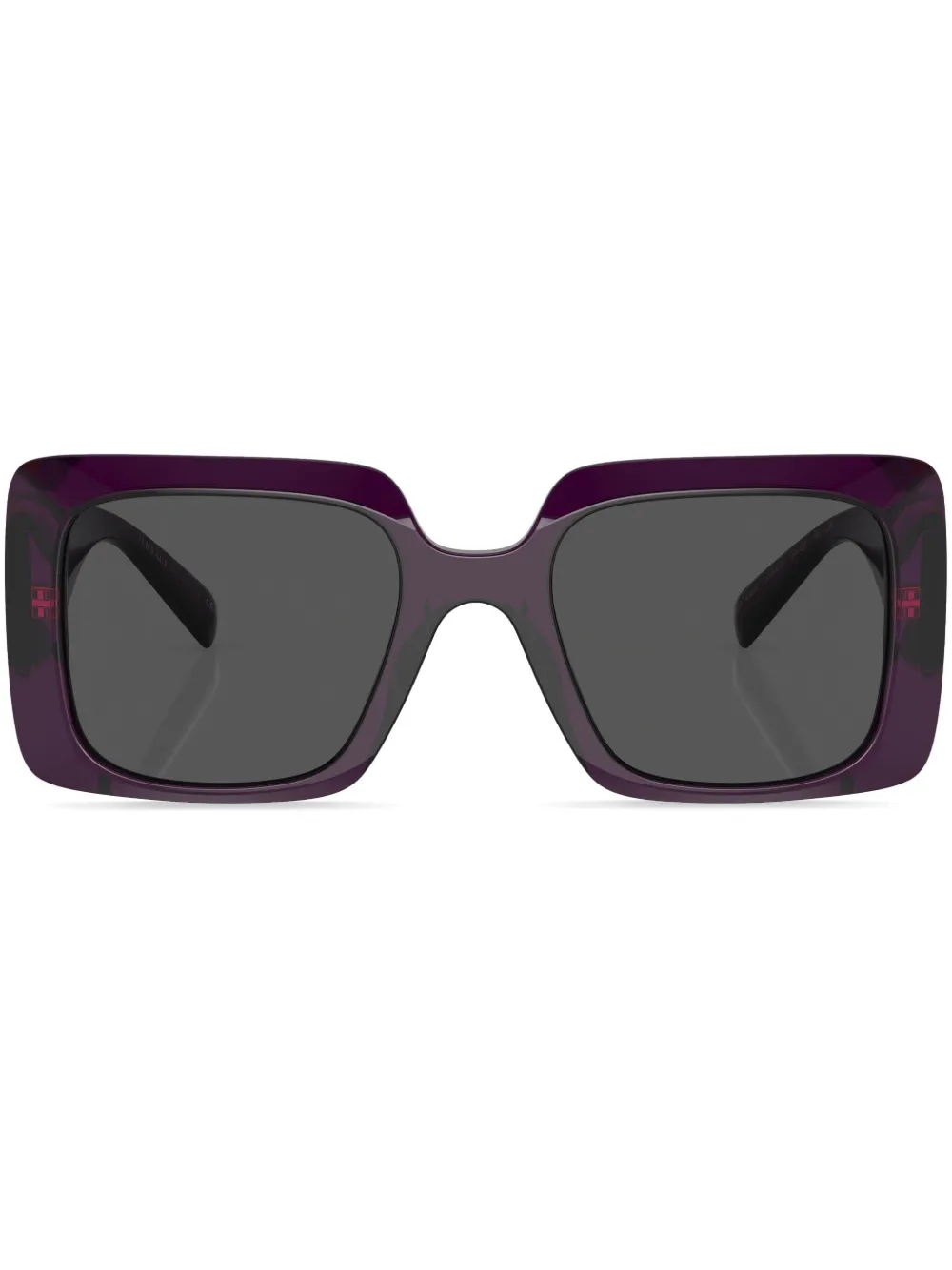 

Солнцезащитные очки в квадратной оправе Versace Eyewear, фиолетовый
