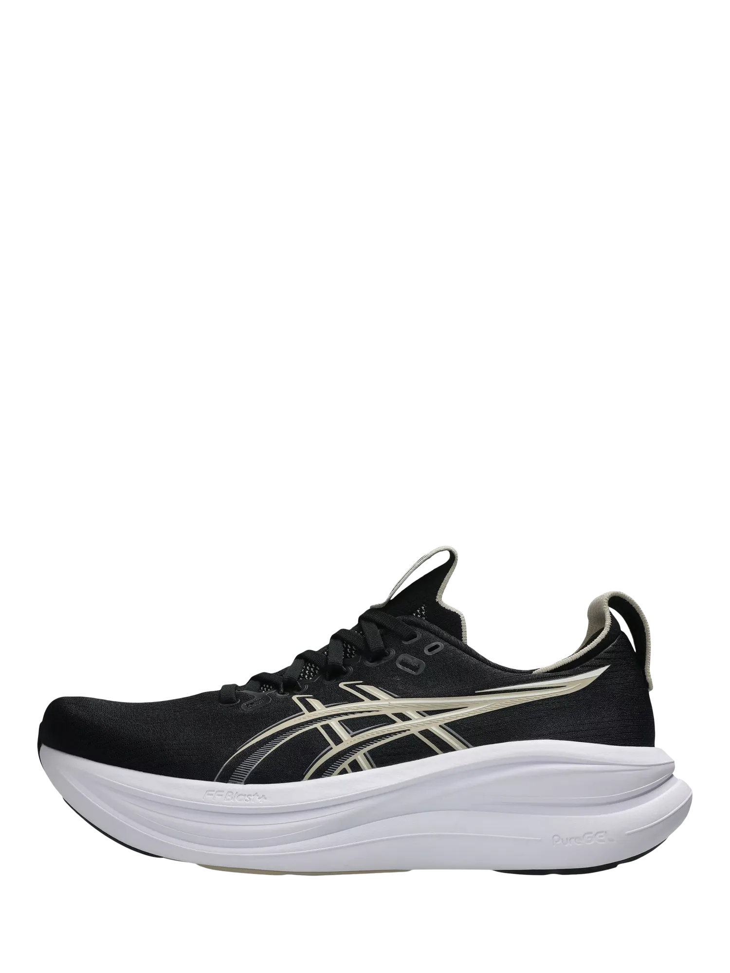 Мужские беговые кроссовки Gel-Nimbus FF Blast, черно-белые ASICS — фото 2