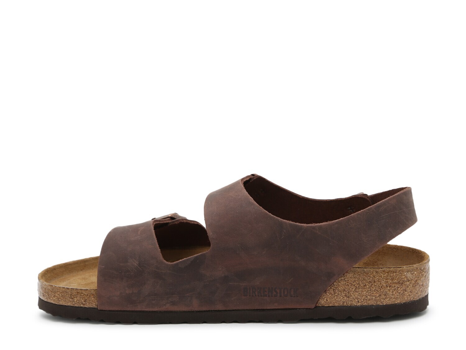 Сандалии мужские Birkenstock Milano, темно-коричневый — фото 3