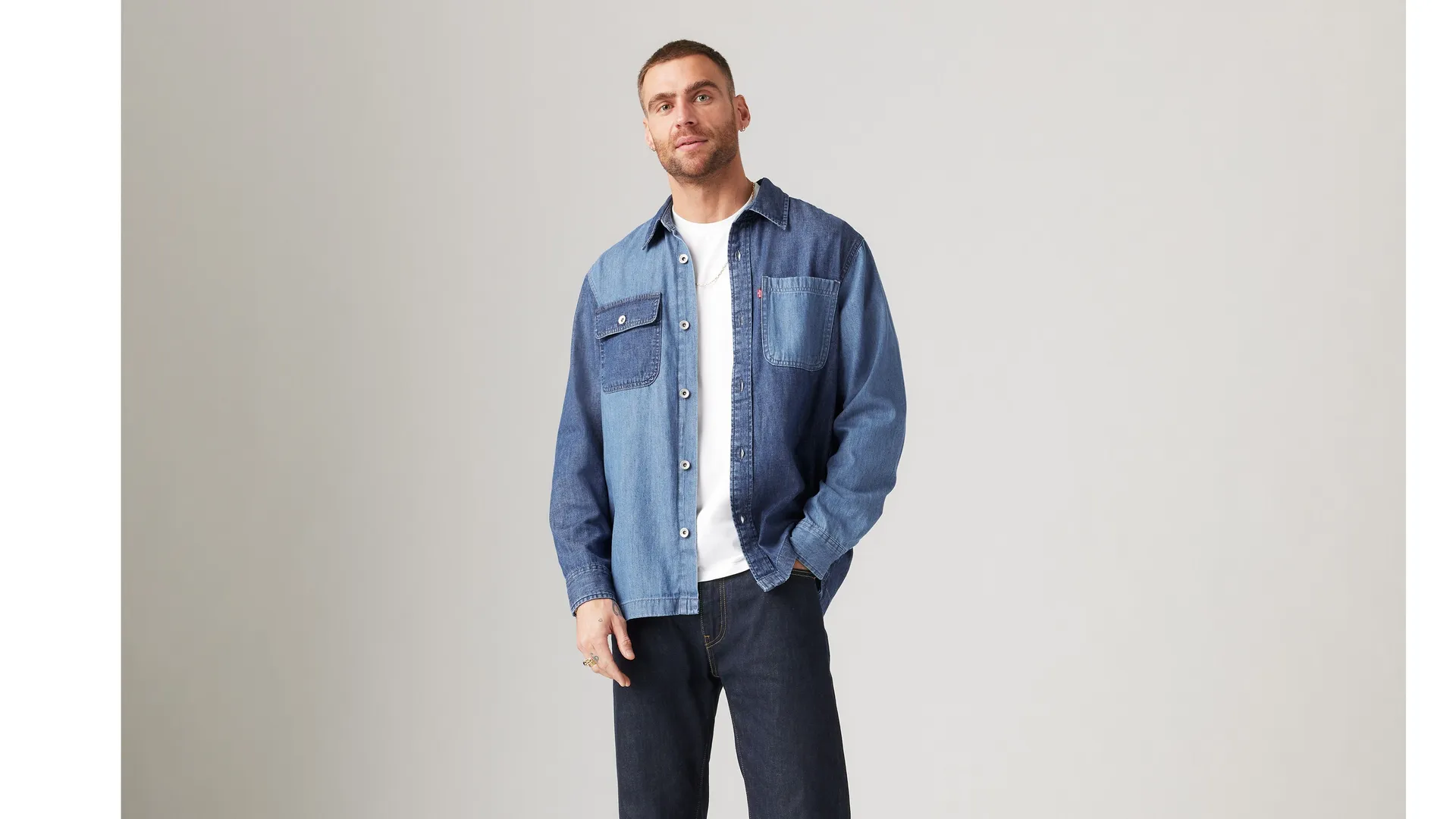 

Подсобное помещение Levi's, цвет Shady Lane - Dark Wash