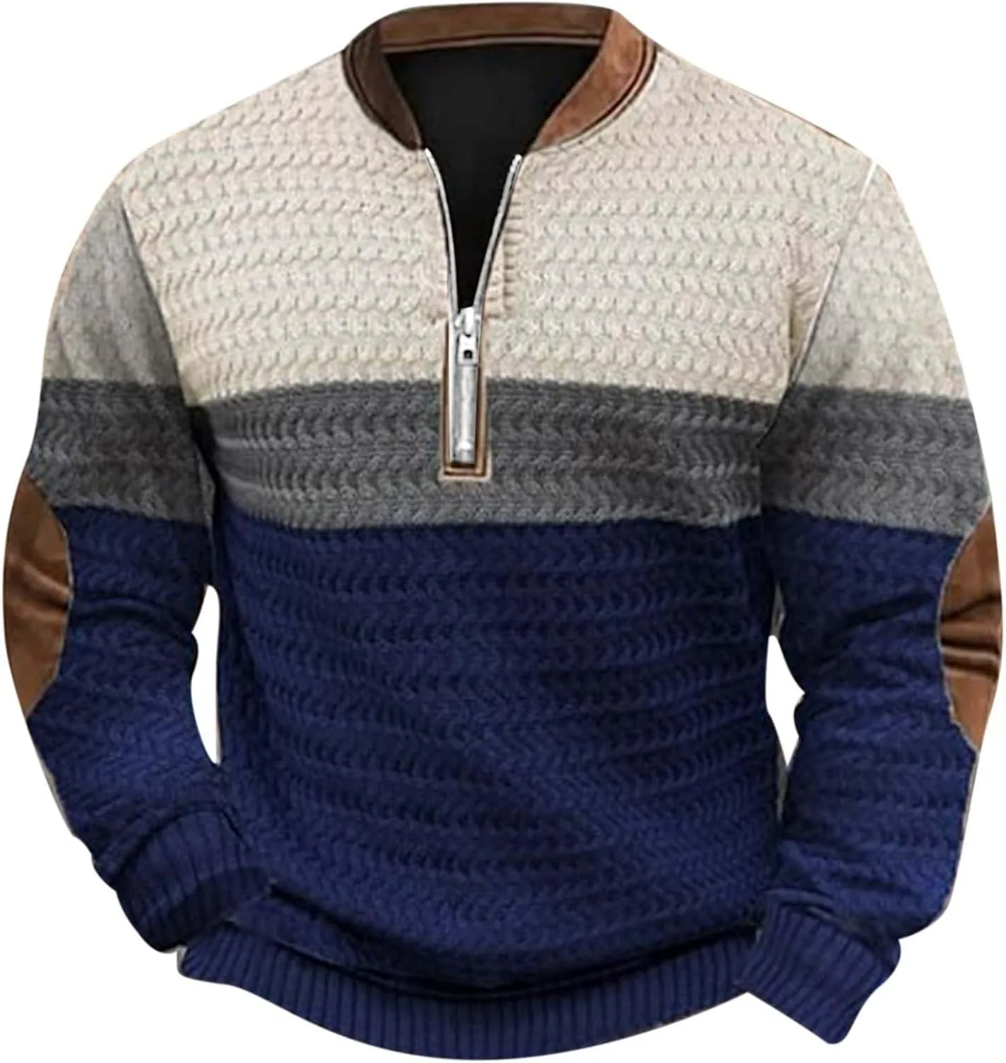 

Классический свитер-поло с длинным рукавом