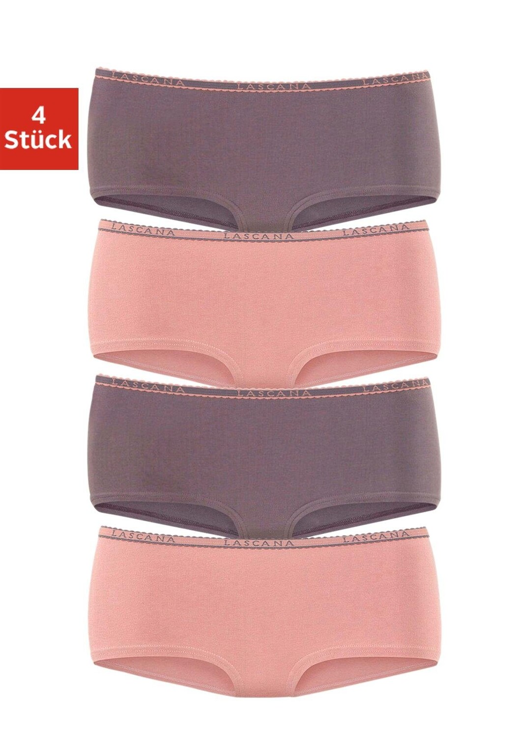 

Трусы LASCANA Panty, цвет taupe, rosé