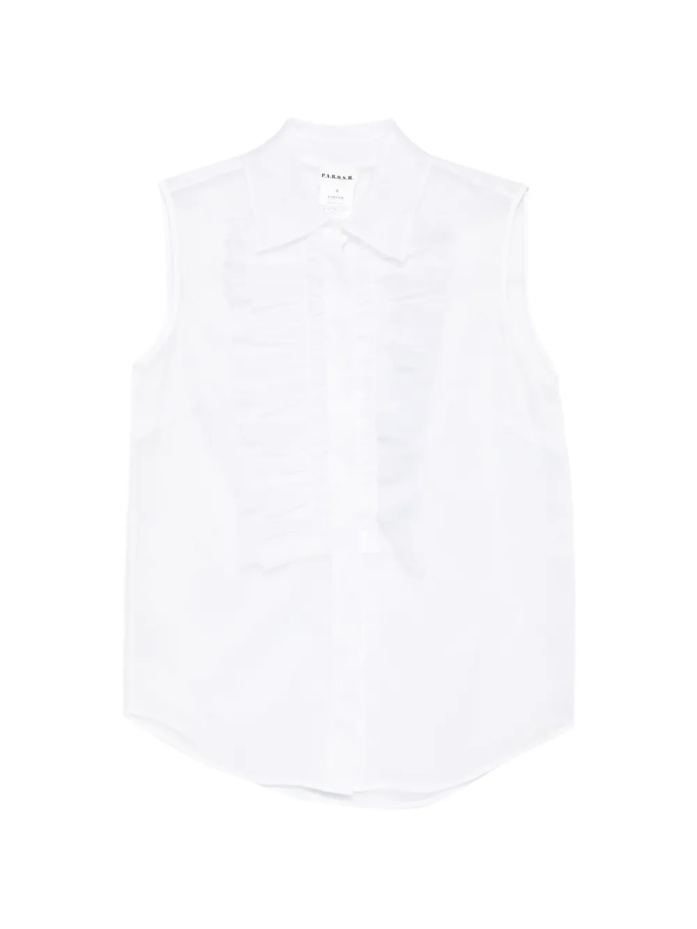 

Топ с оборками P.A.R.O.S.H., розовый