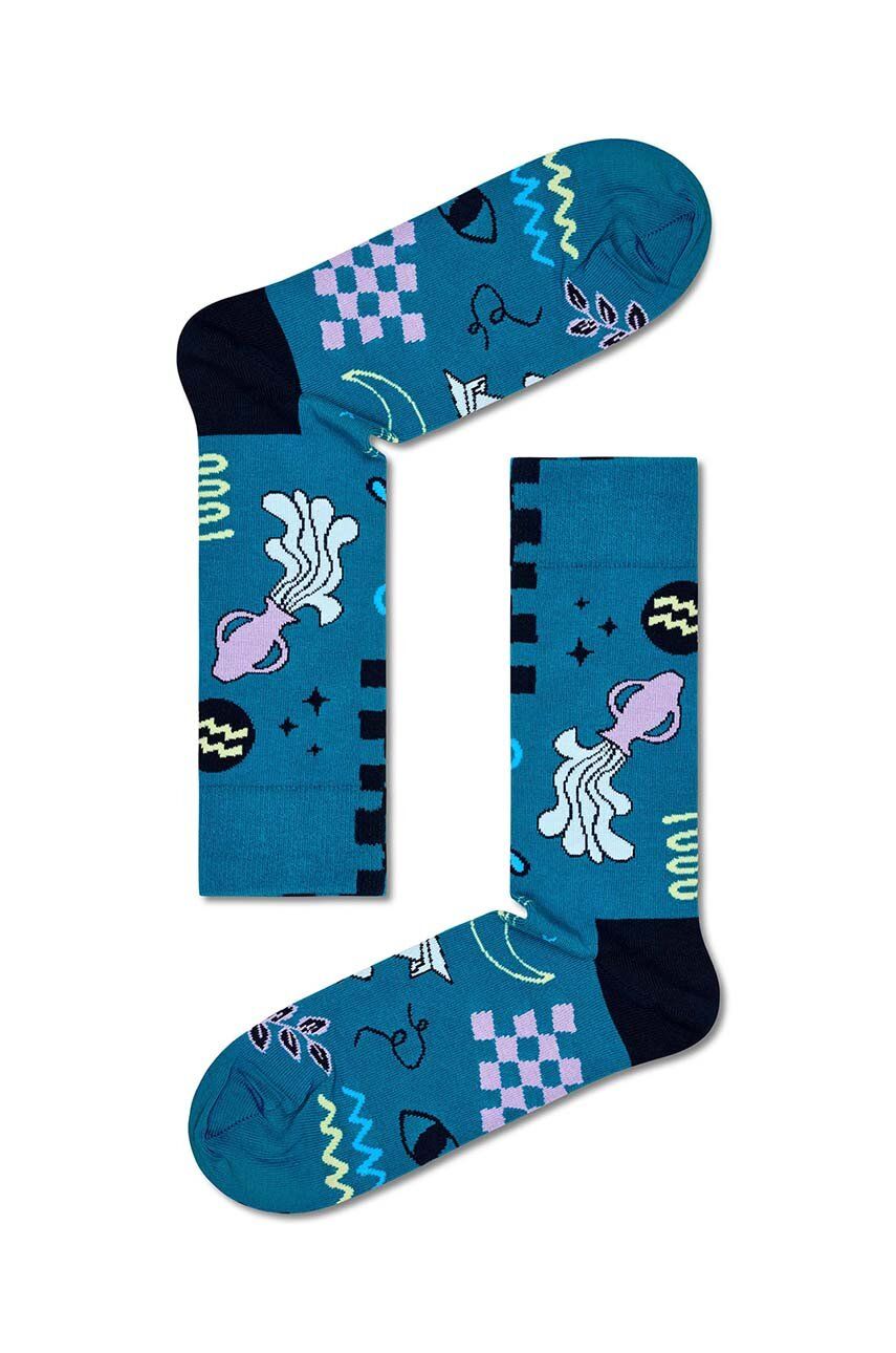 

Носки «Зодиак Водолей» Happy Socks, синий
