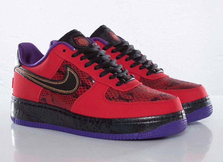 Кроссовки Nike Air Force 1 Ng Cmft Lw 'Year Of The Snake', красный — фото 3