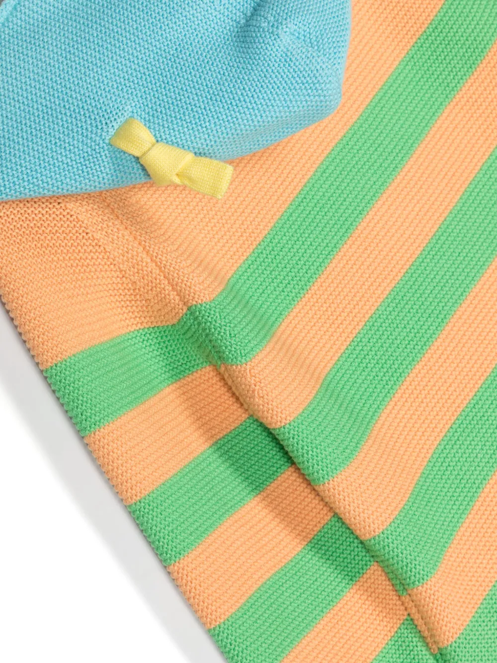 Кардиган с капюшоном Stella McCartney Kids, оранжевый — фото 3