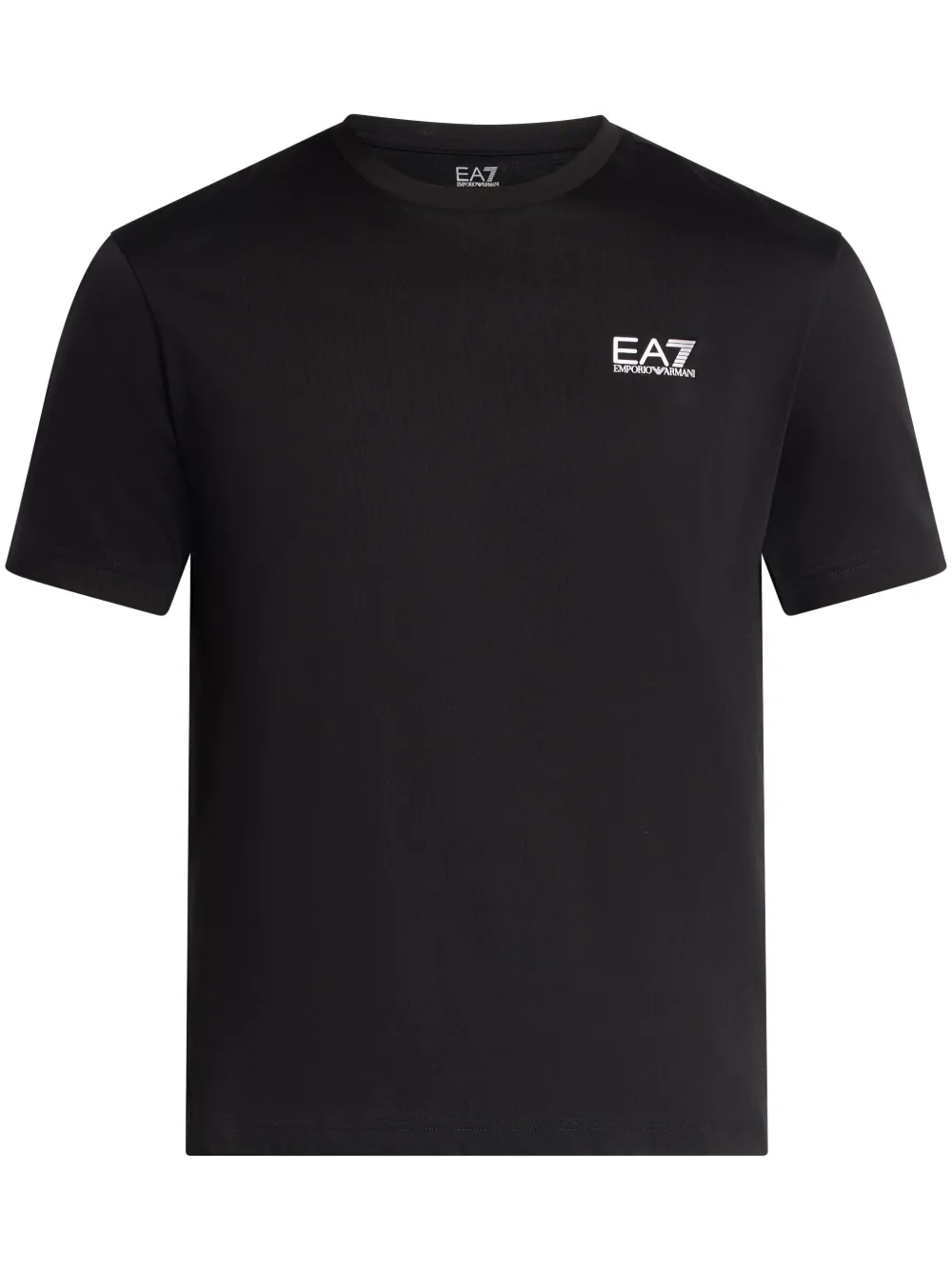 

Футболка с круглым вырезом Ea7 Emporio Armani, черный