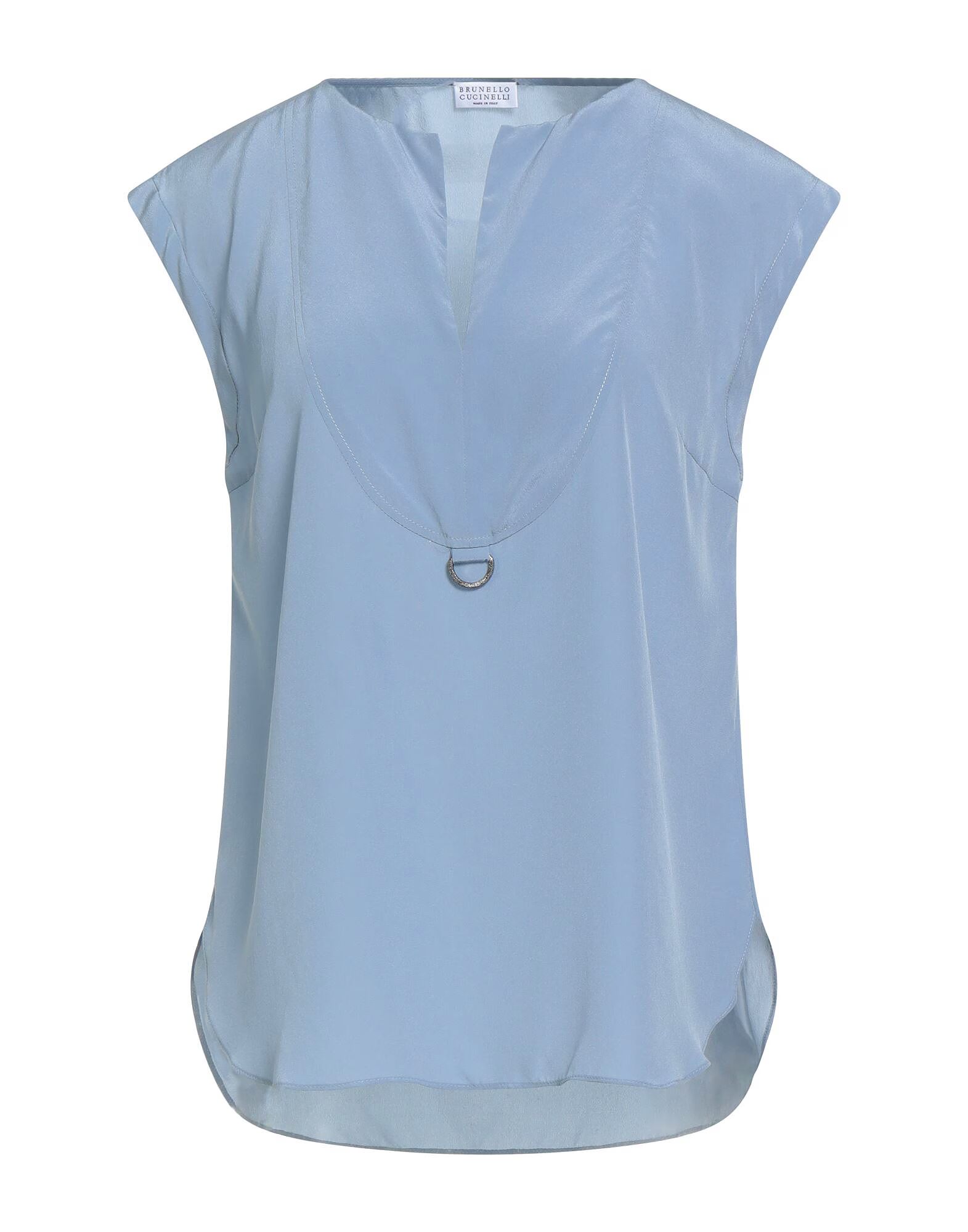 

Топ Brunello Cucinelli, серо-синий