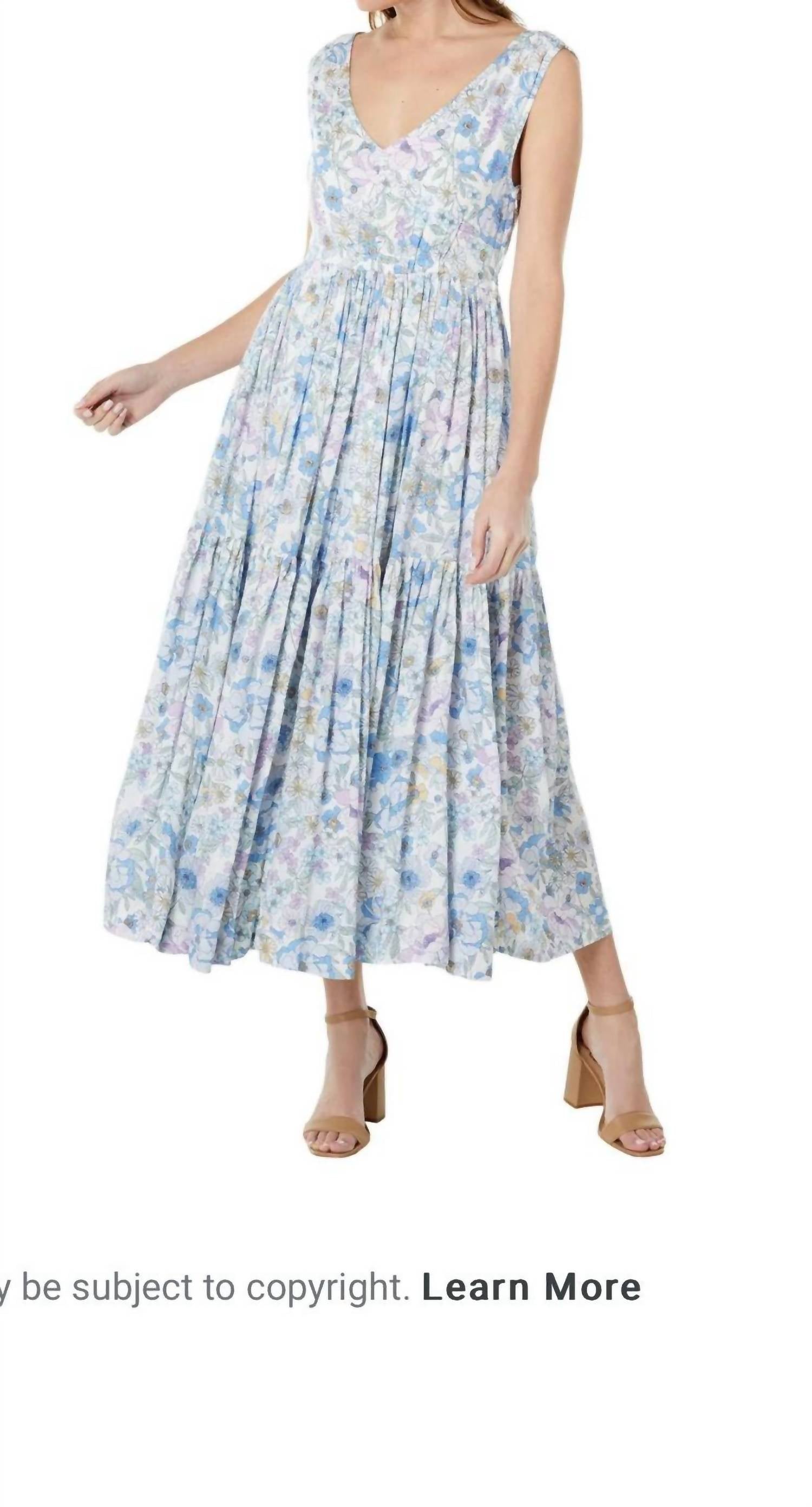 

Платье миди Vera с цветочным принтом En Saison, цвет floral