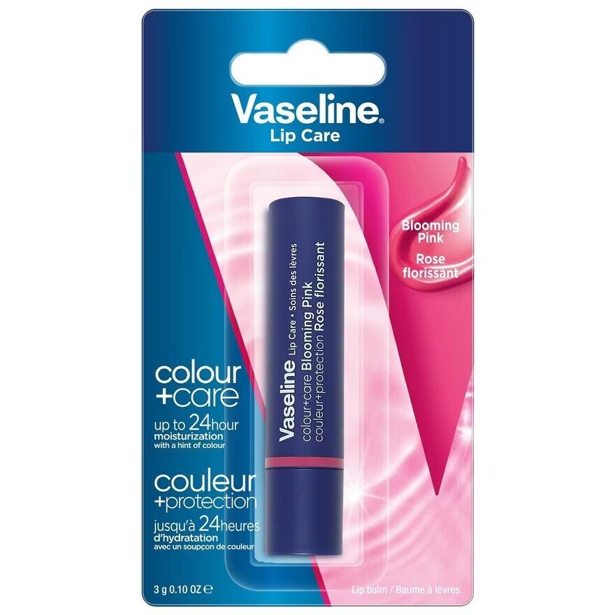 

Vaseline Lip Care Color+ Care Blooming Pink 3 G. Отзывы о Lip Care Colour+ Care Blooming Pink 3 G, Pink