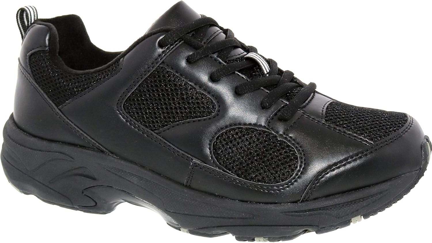 

Кожаные туфли для ходьбы Men Spades 90805 Footsaver, черный