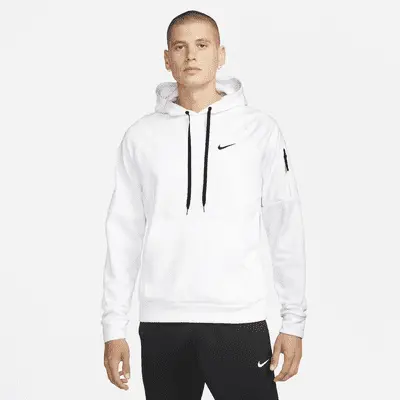 

Толстовка Nike Therma, белый/черный