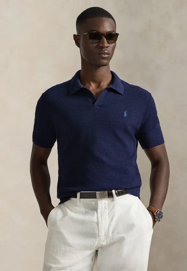 Рубашка поло Polo Ralph Lauren, Bright Navy/Deckwash Wht