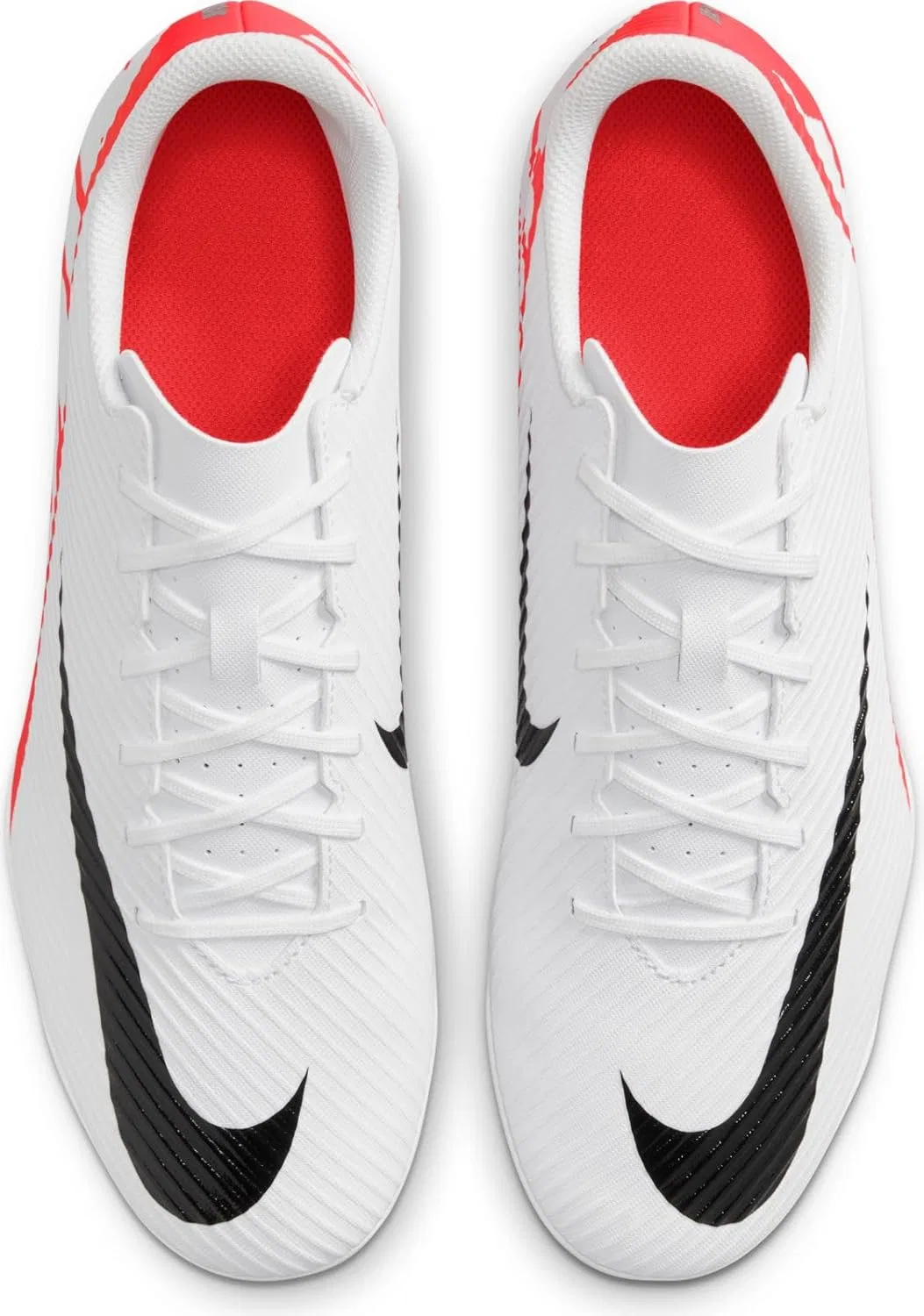 Мужские кроссовки Nike Vapor 15 Club Fg/Mg, Bright Crimson Red White Black — фото 3