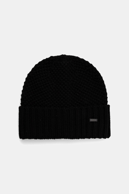 

Шерстяная шапка Armani Exchange, черный