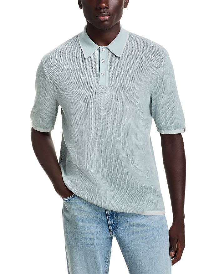 

Харви Классик Фит Поло rag & bone, синий