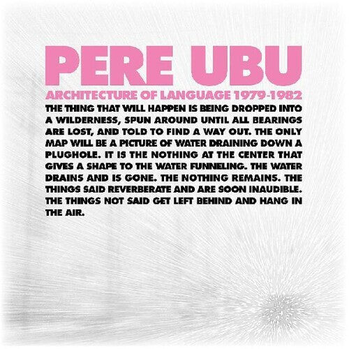 

CD диск Pere Ubu: Architecture Of Language: 1979-1982