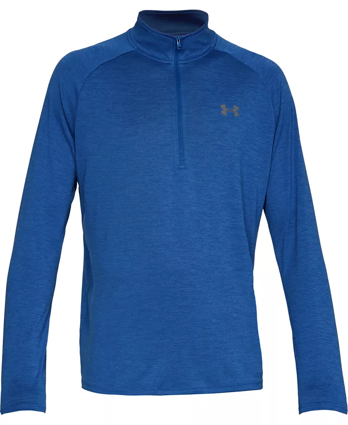 

Мужская флисовая толстовка UA Tech с полузастежкой Under Armour, синий