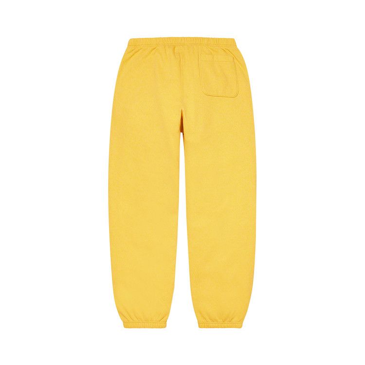 Спортивные брюки Supreme x The North Face Pigment Printed Sweatpant, Yellow — фото 2