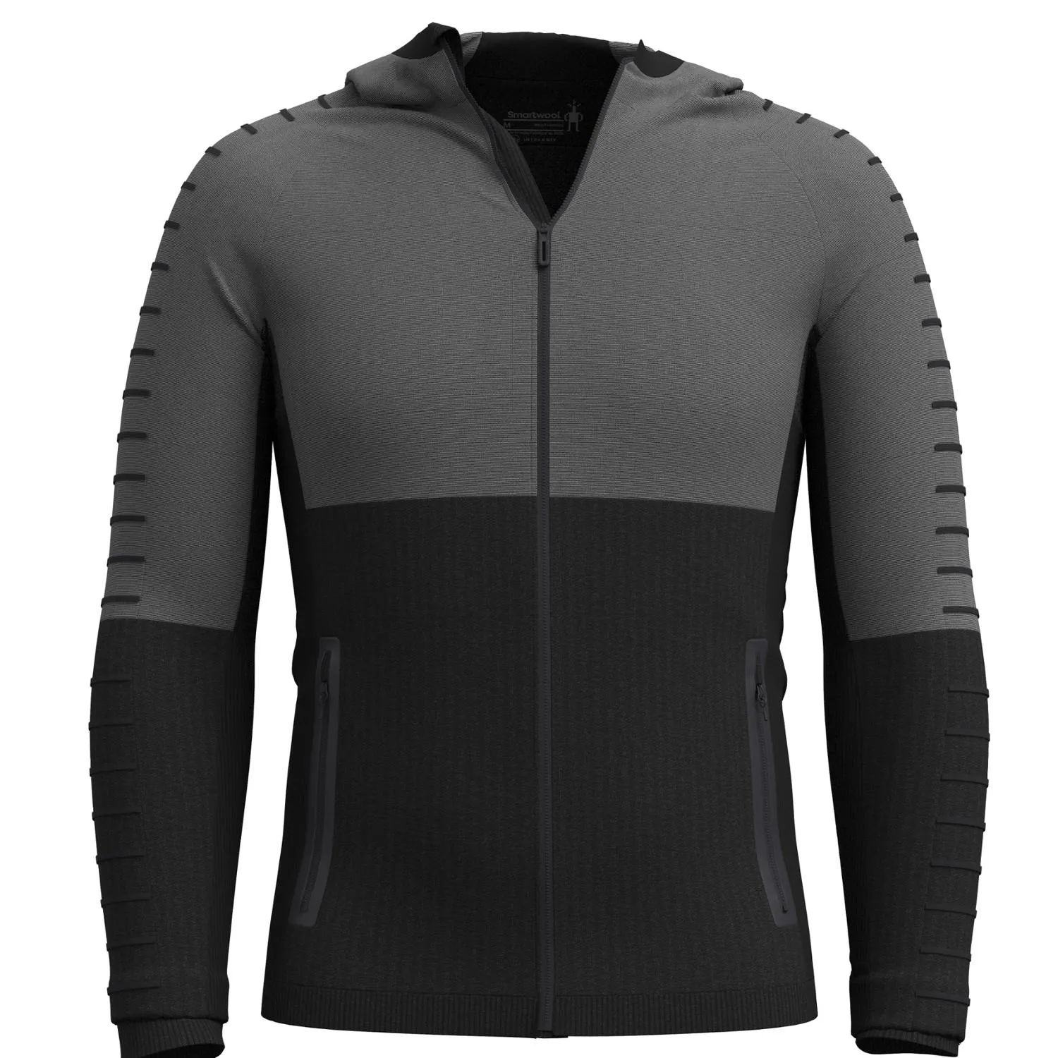 

Intraknit Merino Fleece Полная застежка на молнии Толстовка - Мужская Smartwool, Black