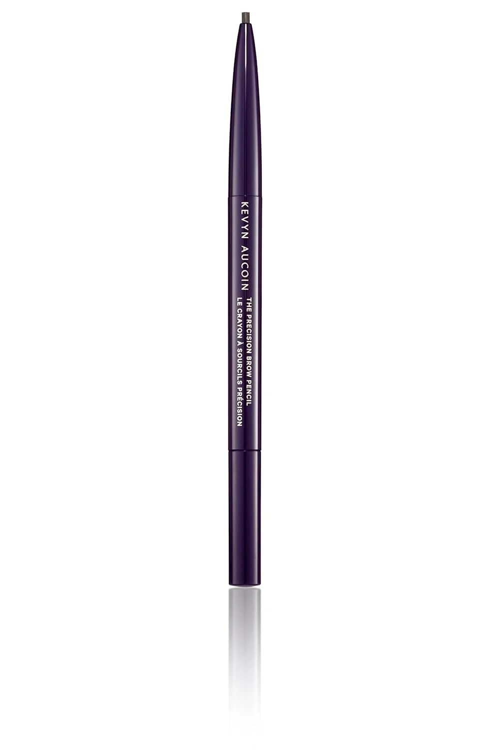 Kevyn Aucoin The Precision Brow Pencil, Dark Brunette: ультратонкий и прочный карандаш для бровей с щеточкой, DARK BRUNETTE Precision — фото 2