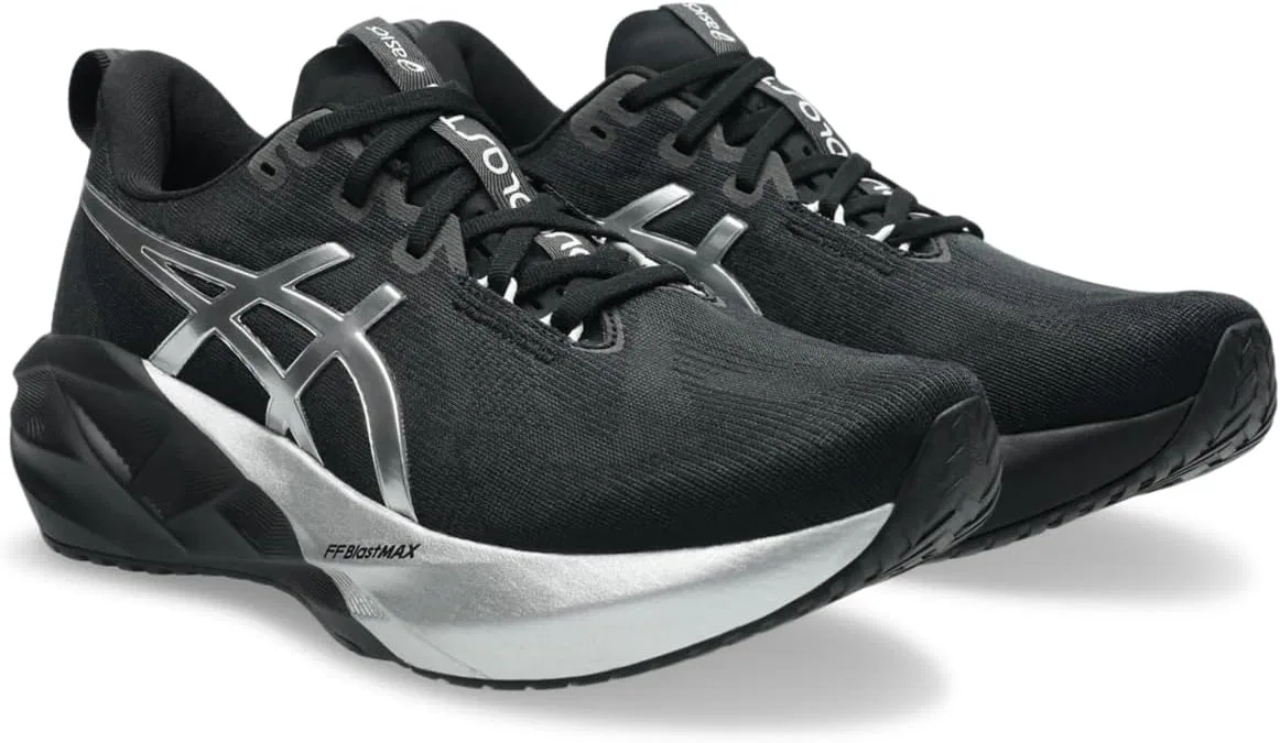 Кроссовки ASICS Novablast 5 Platinum для мужчин, Platinum Black — фото 2