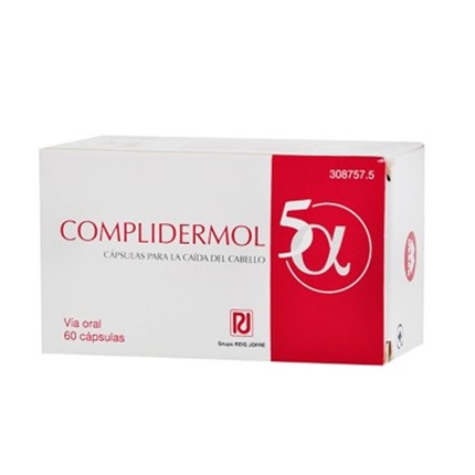 

5 Alpha против выпадения волос 60 капсул Complidermol