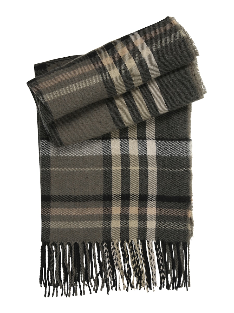 

Шарф ABOUT YOU, серый/серо-коричневый/темно-серый