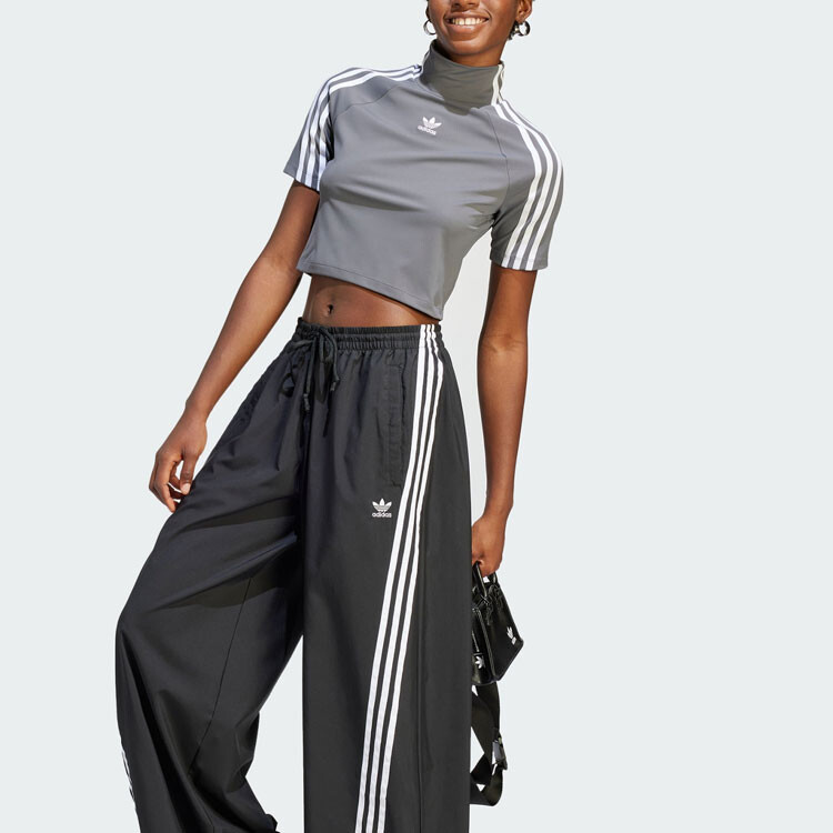 Футболка ILENIUM женская темно-серая Adidas Originals — фото 2