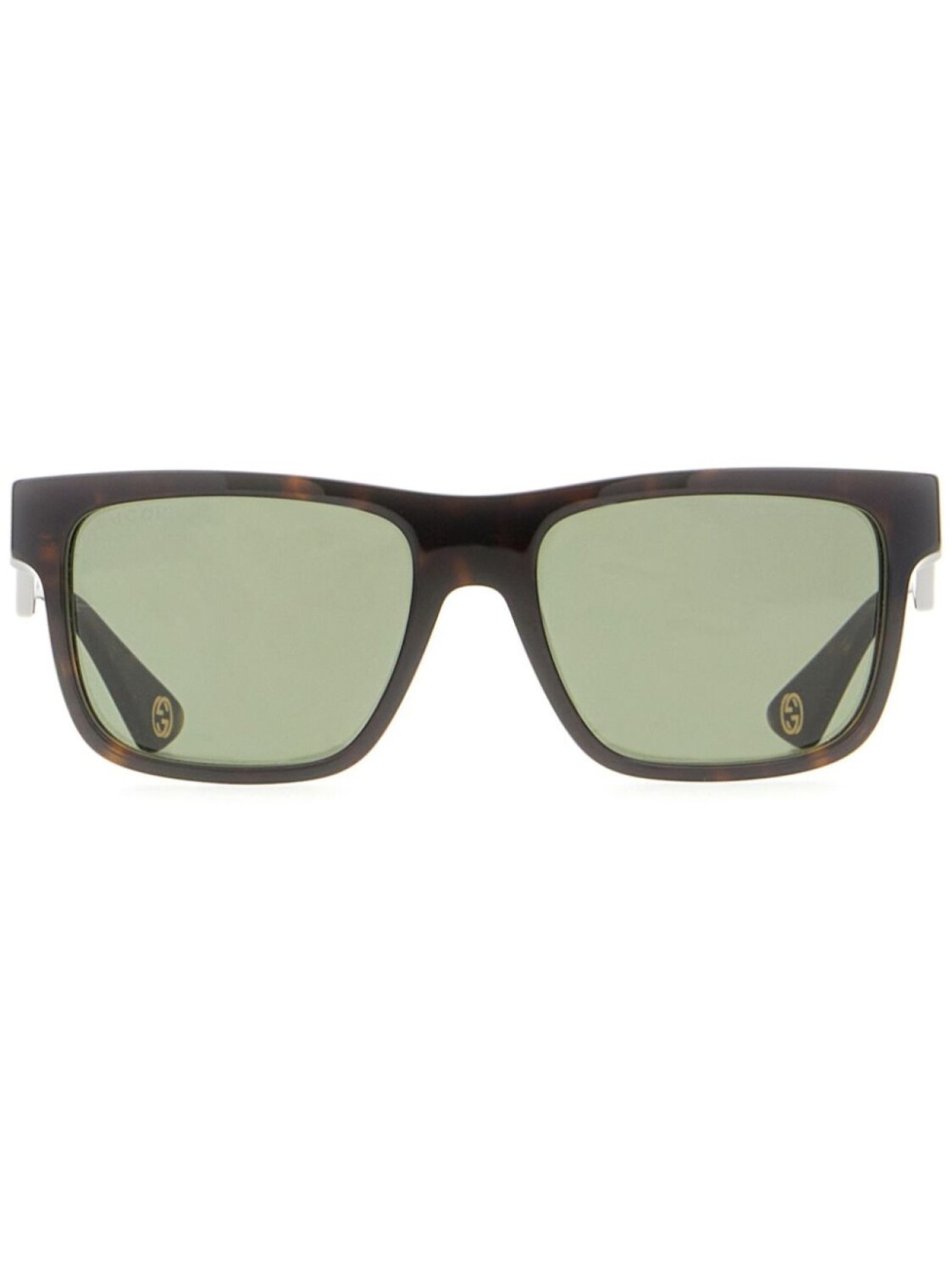 

Солнцезащитные очки в квадратной оправе Gucci Eyewear, коричневый