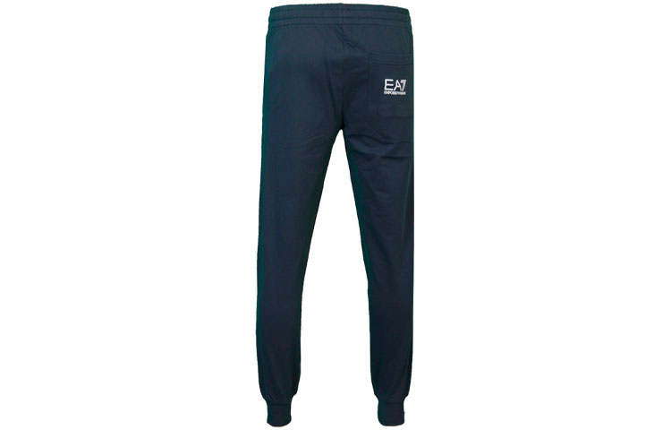 EMPORIO ARMANI Штаны casual EA7 мужские темно-синие — фото 4