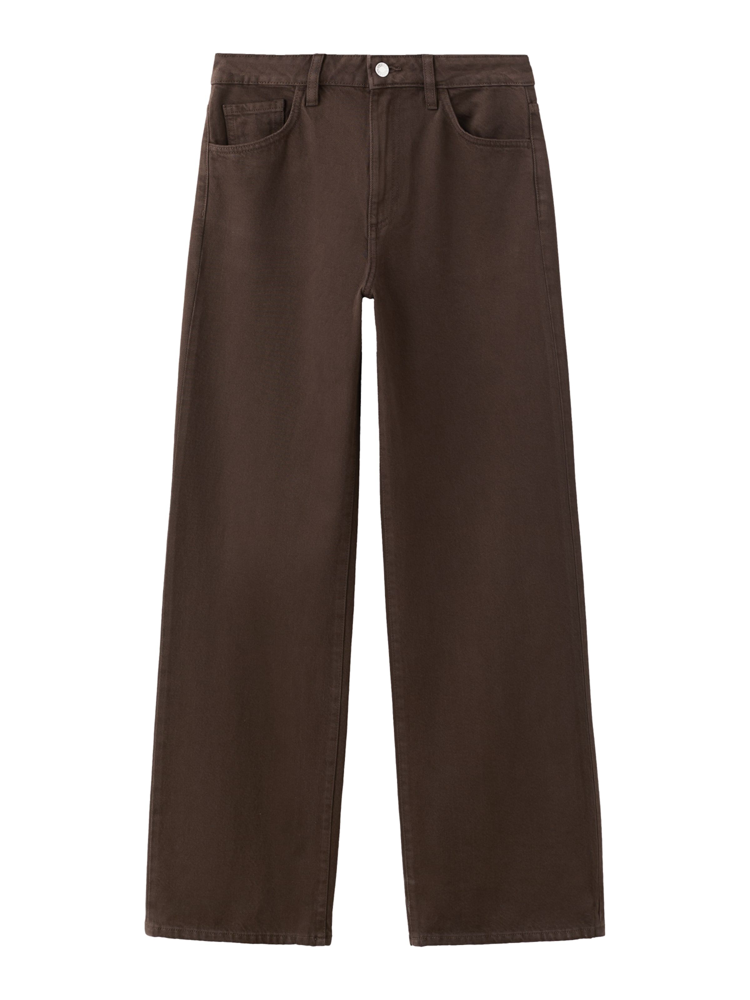 

MANGO Широкие джинсы 'DANILA' в коричневом цвете